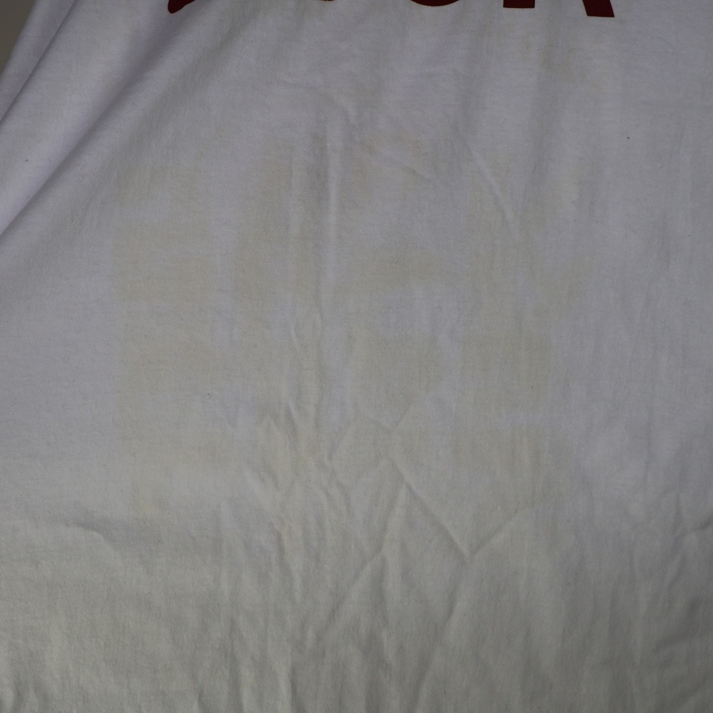 Vintage 90s Chicago Cubs Magic Number 911 T-Shirt XXL White Cotton Cubs Suck Tee - Picture 7 of 16